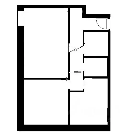 3-к кв. Москва ул. Архитектора Щусева, 2к3 (70.0 м) - Фото 2