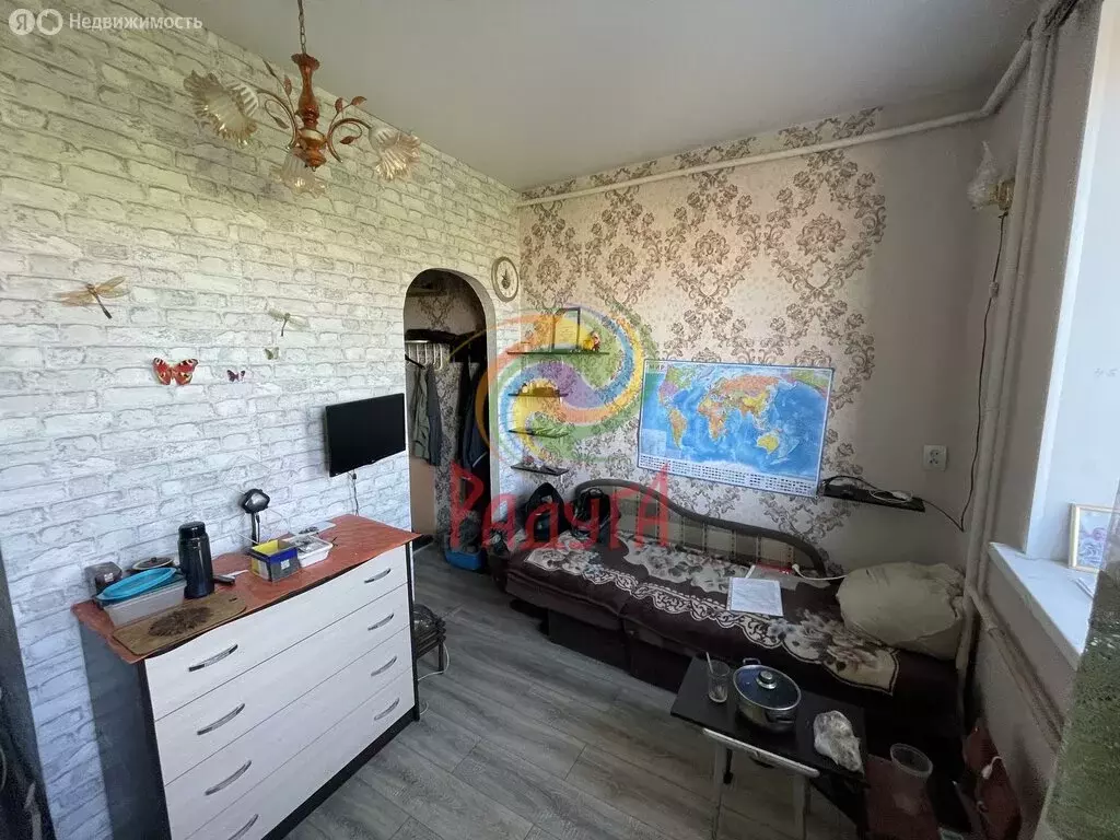 1к в -комнатной квартире (14.4 м) - Фото 1