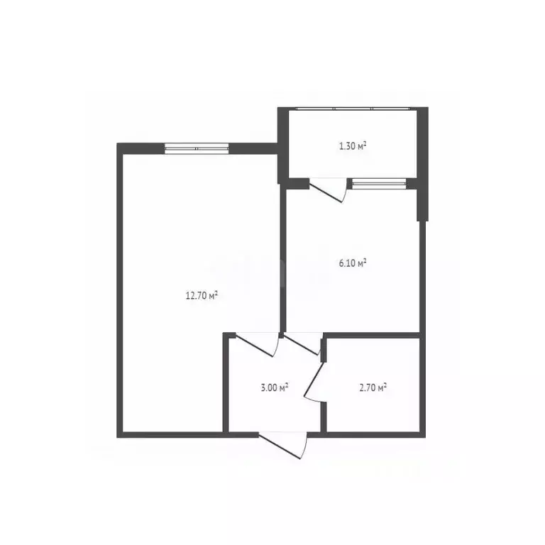 Студия Брянская область, Брянск Бежицкая ул., 21Б (30.0 м) - Фото 2
