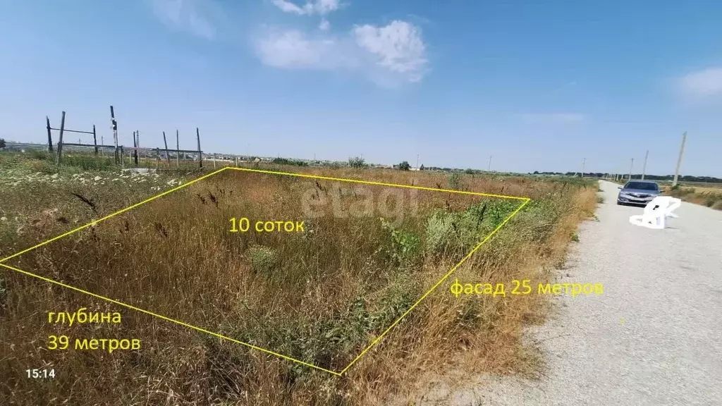 Участок в Краснодарский край, Анапа  (10.0 сот.) - Фото 1