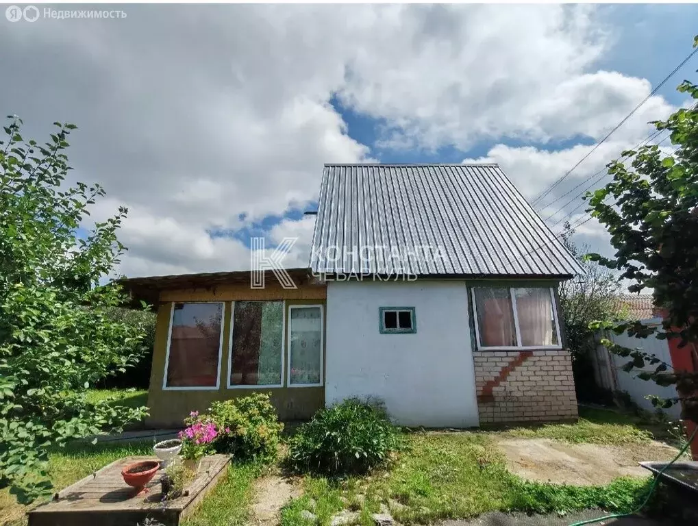 Дом в Чебаркуль, СНТ Крановщик (30 м) - Фото 1