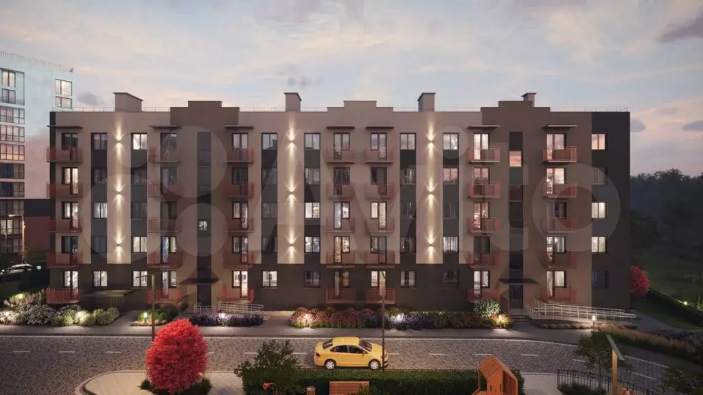 2-к. квартира, 39,5 м, 3/5 эт. - Фото 0