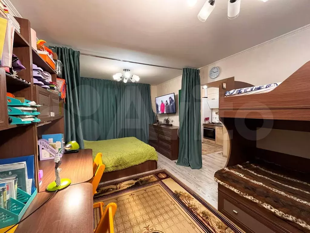 1-к. квартира, 31,3 м, 1/9 эт. - Фото 1