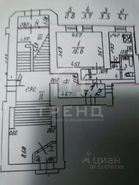 1-к кв. Санкт-Петербург 10-я Васильевского острова линия, 13 (28.5 м) - Фото 2