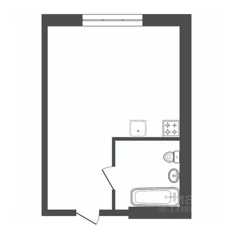 Студия Красноярский край, Красноярск Северо-Енисейская ул., 48а (11.9 ... - Фото 1