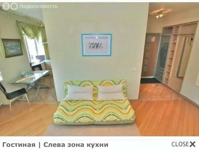 3-комнатная квартира: Москва, Красноармейская улица, 9 (65 м) - Фото 0