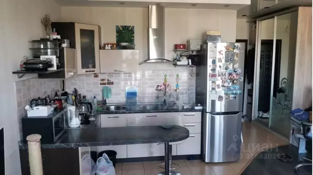 Студия Иркутская область, Иркутск проезд Юрия Тена, 14/1 (33.0 м) - Фото 2