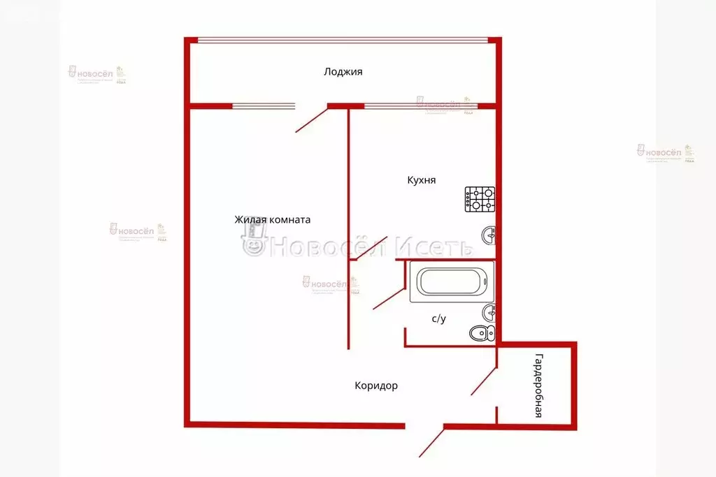 1-комнатная квартира: Екатеринбург, Белореченская улица, 7 (37 м) - Фото 0