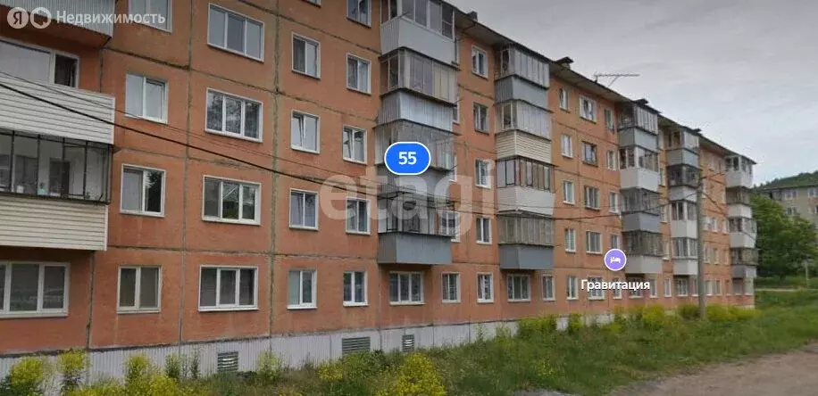 1-комнатная квартира: Усть-Катав, улица Ленина, 55 (30.2 м) - Фото 0