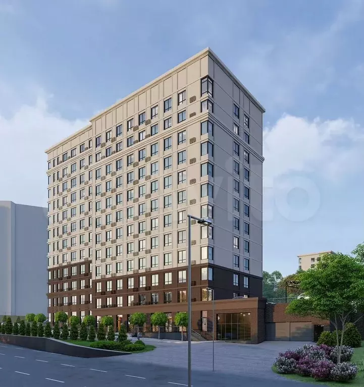 Квартира-студия, 27,6 м, 2/12 эт. - Фото 0