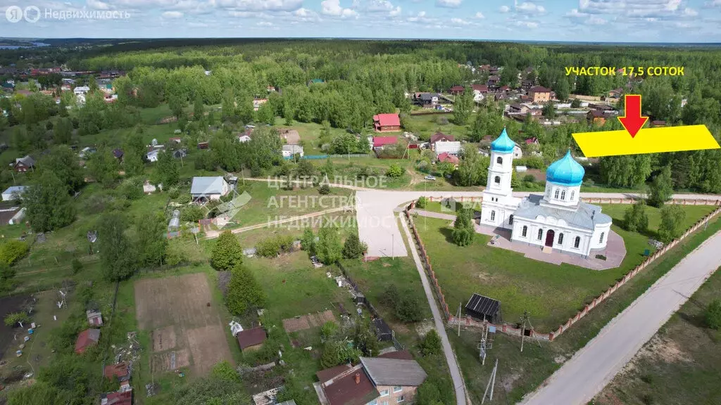 Участок в Спасский район, Панинское сельское поселение, село Петровичи ... - Фото 0