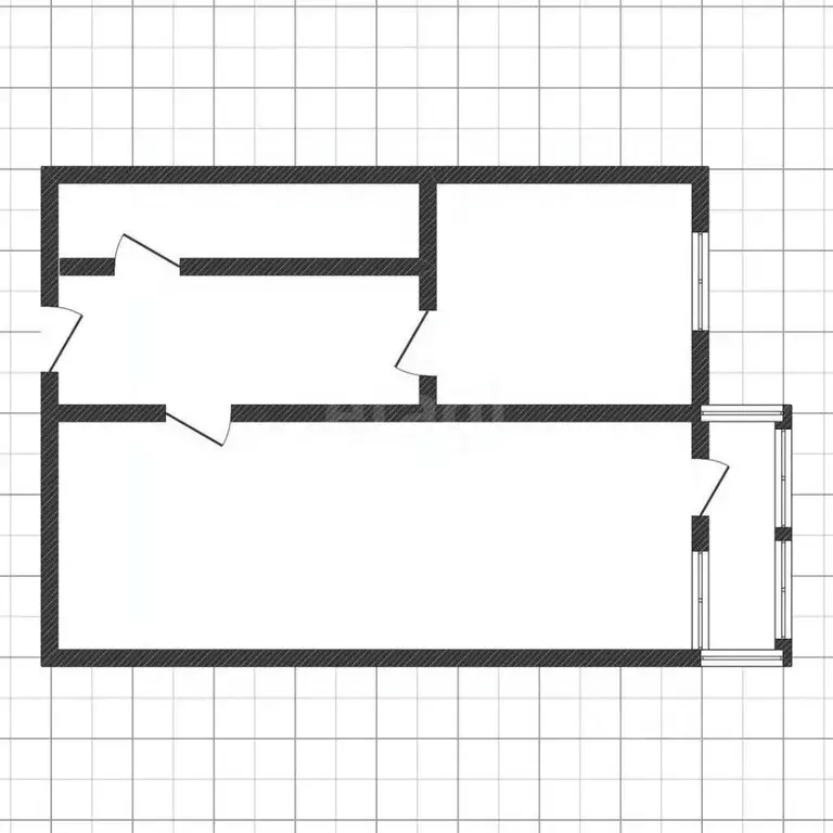 1-к кв. Курская область, Курск просп. Анатолия Дериглазова, 65 (36.0 ... - Фото 2