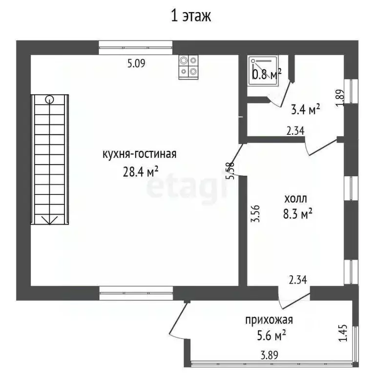 Дом в Московская область, Дмитров ДЗФС-2 СНТ, 51 (91 м) - Фото 1