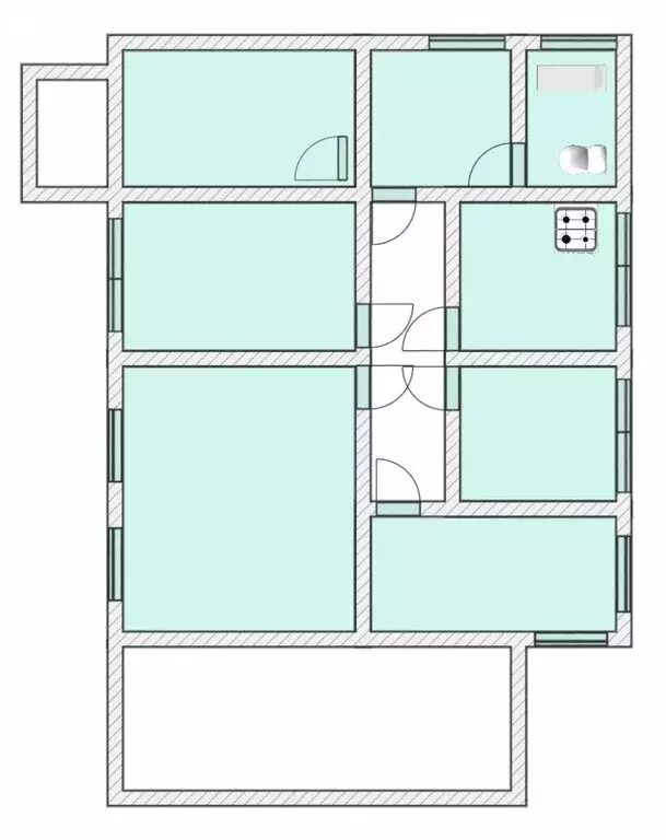 Дом в Сестрорецк, 7-я линия (75.3 м) - Фото 1