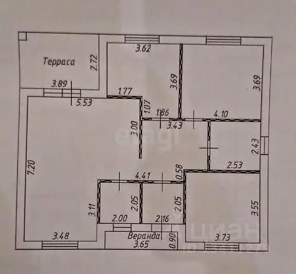 Дом в Белгородская область, Белгородский район, Пушкарское с/пос, с. ... - Фото 2