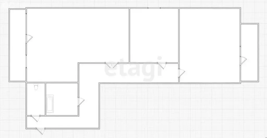 3-комнатная квартира: Абакан, улица Кирова, 120А (79.9 м) - Фото 1