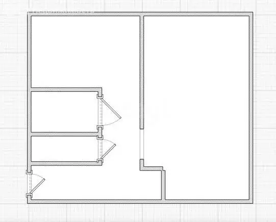 1-комнатная квартира: Кострома, улица Голубкова, 17 (29.4 м) - Фото 1