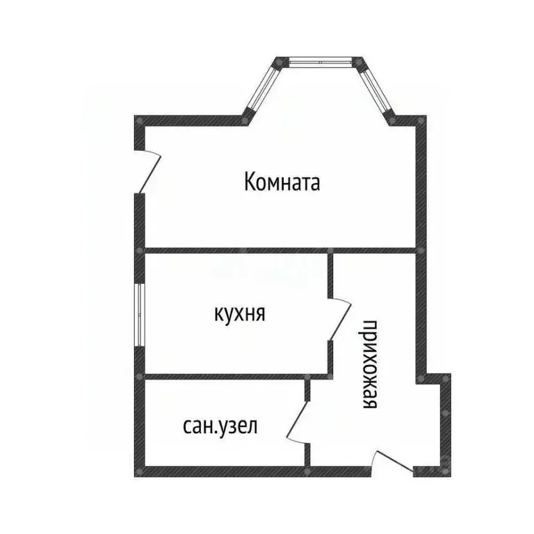 1-к кв. Краснодарский край, Краснодар просп. Гете, 3 (41.2 м) - Фото 2