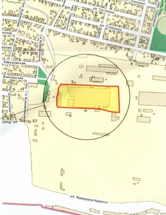 Участок в Ростовская область, Таганрог ул. Ткаченко, 54 (31690.0 сот.) - Фото 2