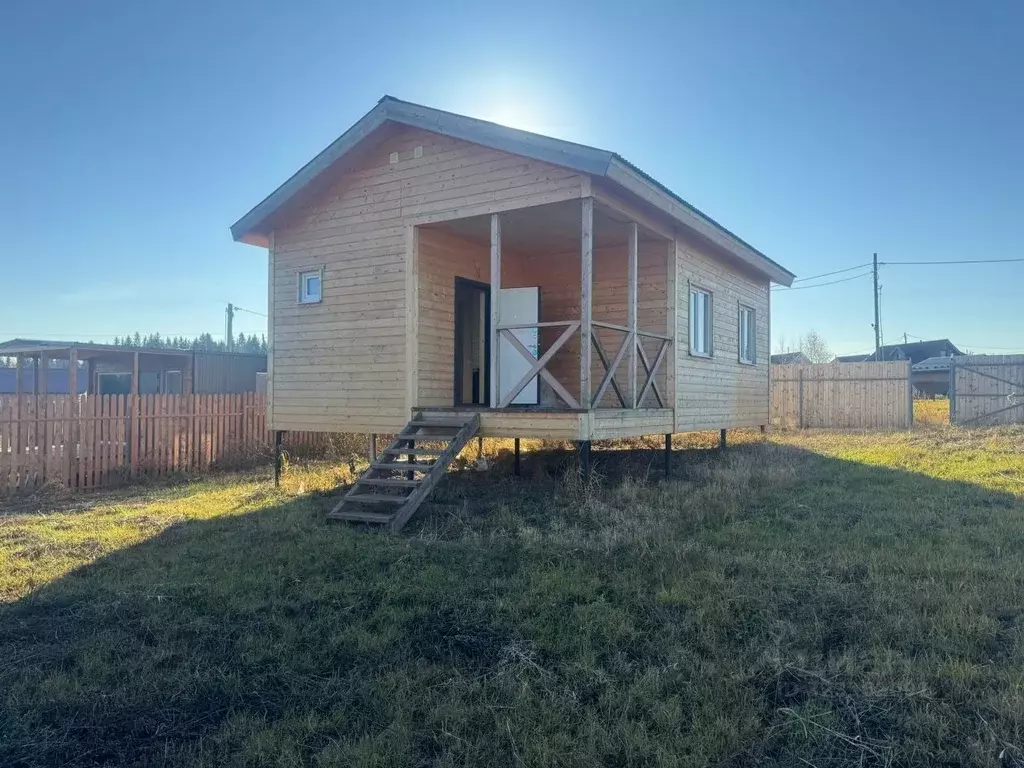 Дом в Пермский край, Пермский муниципальный округ, д. Большакино ул. ... - Фото 1