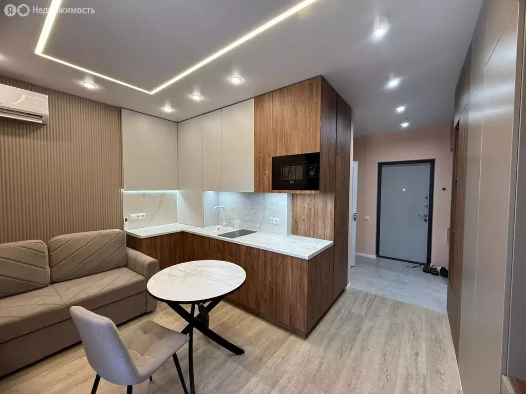 Квартира-студия: Астрахань, 1-й Таманский переулок, 25 (22 м) - Фото 1