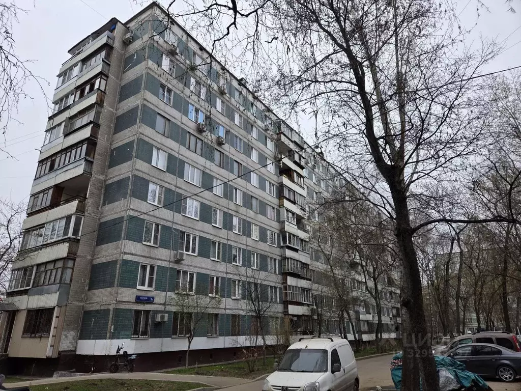 Свободной планировки кв. Москва ул. Пестеля, 3А (44.4 м) - Фото 2