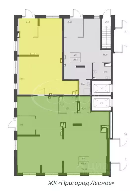 Торговая площадь в Московская область, Ленинский городской округ, ... - Фото 2