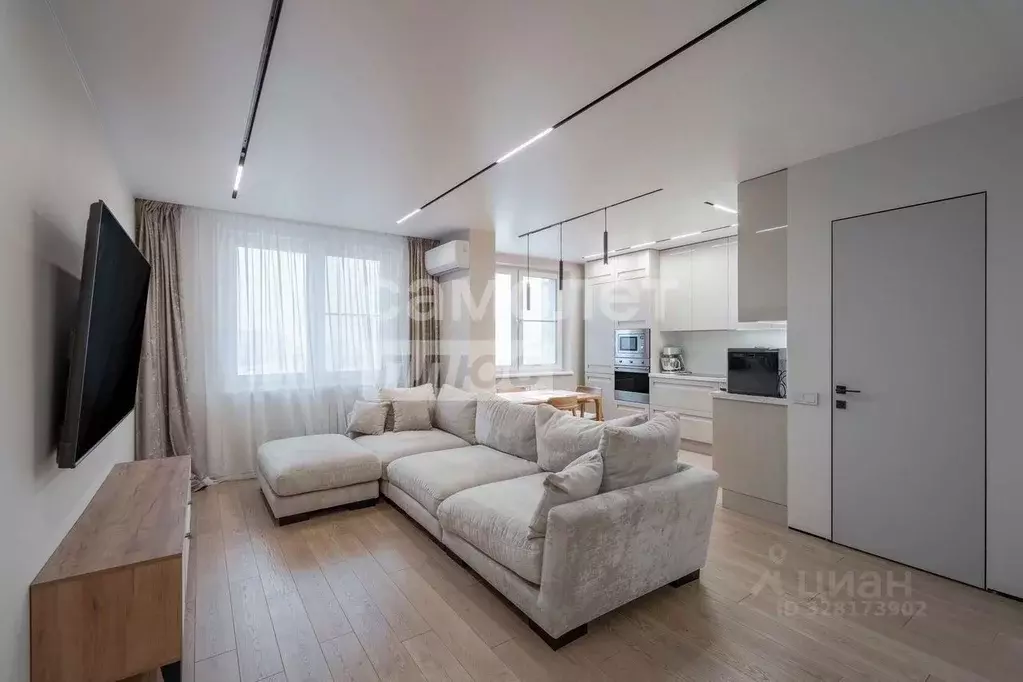 2-к кв. Москва Хорошевское ш., 12к1 (61.8 м) - Фото 1