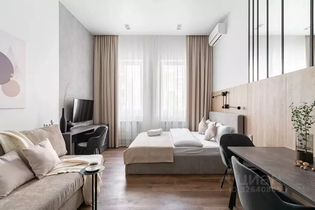 1-к кв. Татарстан, Казань ул. Адоратского, 1Б (29.0 м) - Фото 1