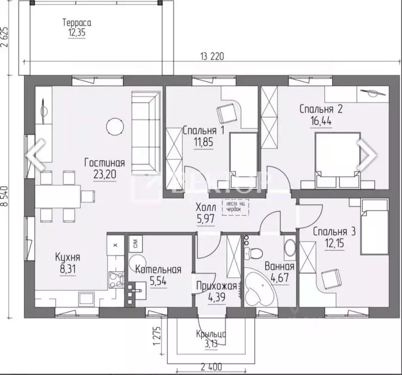 Участок в Ивановская область, Тейковский район, Новолеушинское с/пос, ... - Фото 2