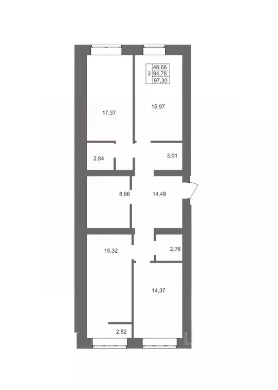 3-к кв. Волгоградская область, Волгоград Клубный дом на Жукова жилой ... - Фото 0