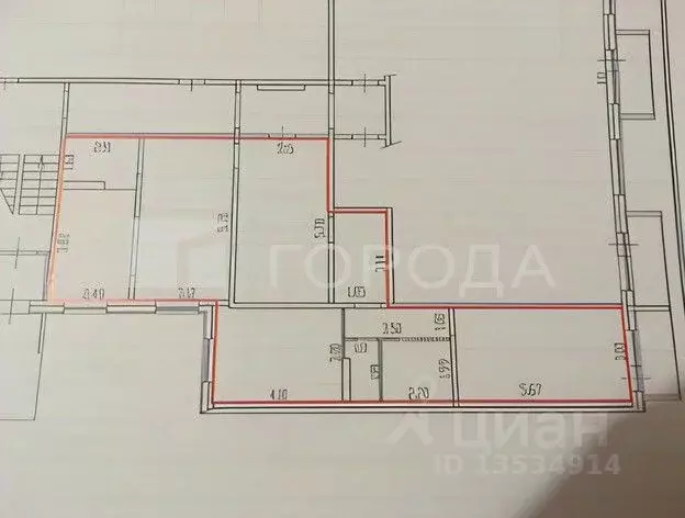 3-к кв. Алтайский край, Барнаул ул. Сергея Ускова, 3 (94.7 м) - Фото 2