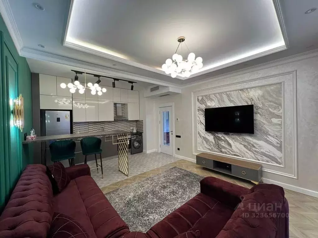 2-к кв. Татарстан, Казань Петербургская ул., 64 (55.0 м) - Фото 1