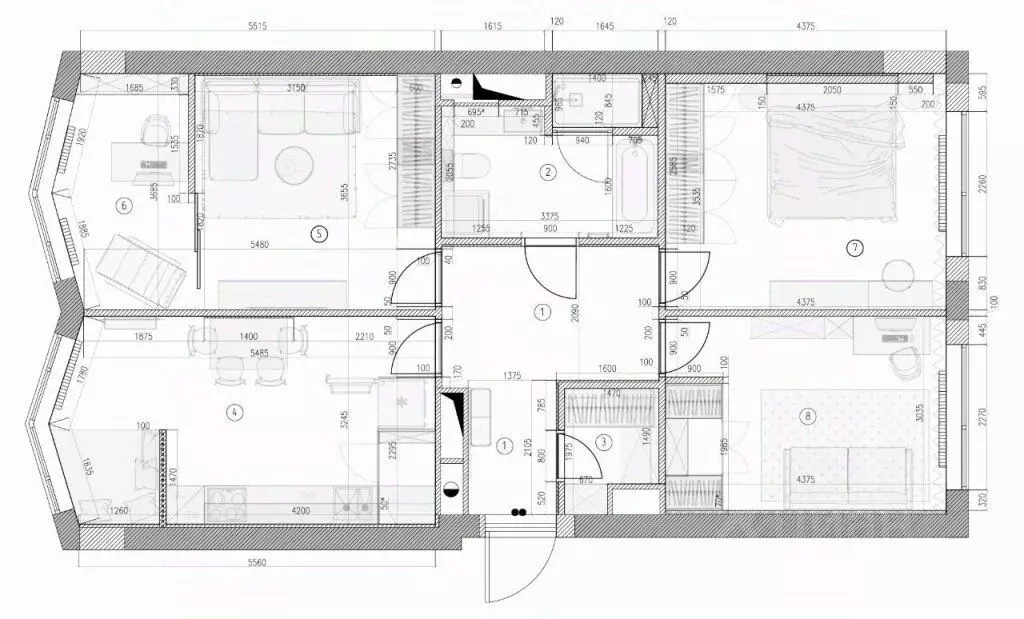 4-к кв. Москва ул. Корабельная, 5А (91.4 м) - Фото 2