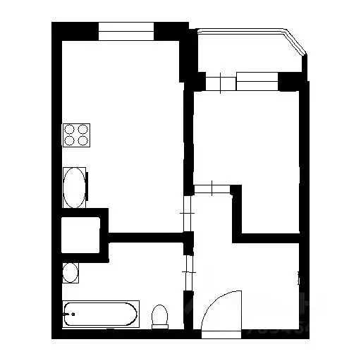 1-к кв. Санкт-Петербург пос. Парголово, ул. Валерия Гаврилина, 13к1 ... - Фото 2