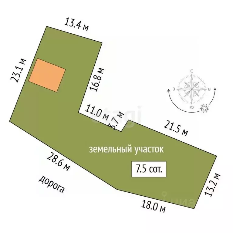 Дом в Ярославская область, Ярославский муниципальный округ, с. Туношна ... - Фото 1