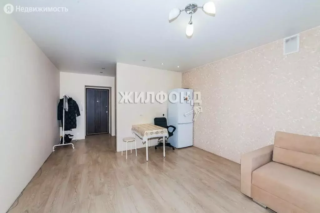 Квартира-студия: Новосибирск, Лазурная улица, 30 (26.6 м) - Фото 1