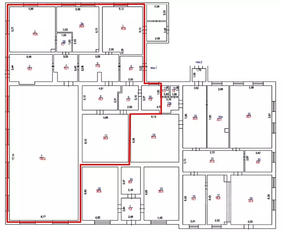 Помещение свободного назначения в Оренбургская область, пос. ... - Фото 2