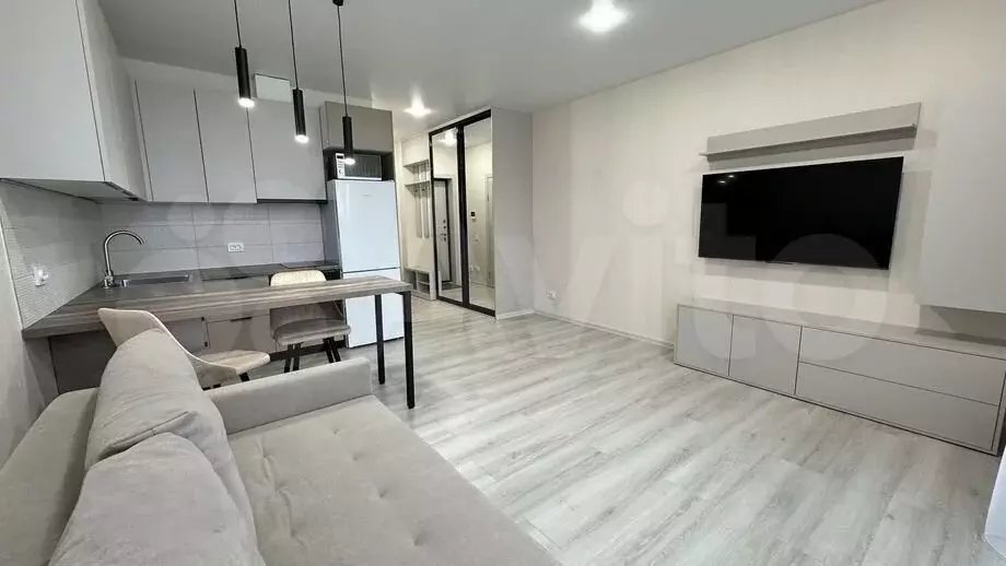Квартира-студия, 40 м, 8/9 эт. - Фото 1