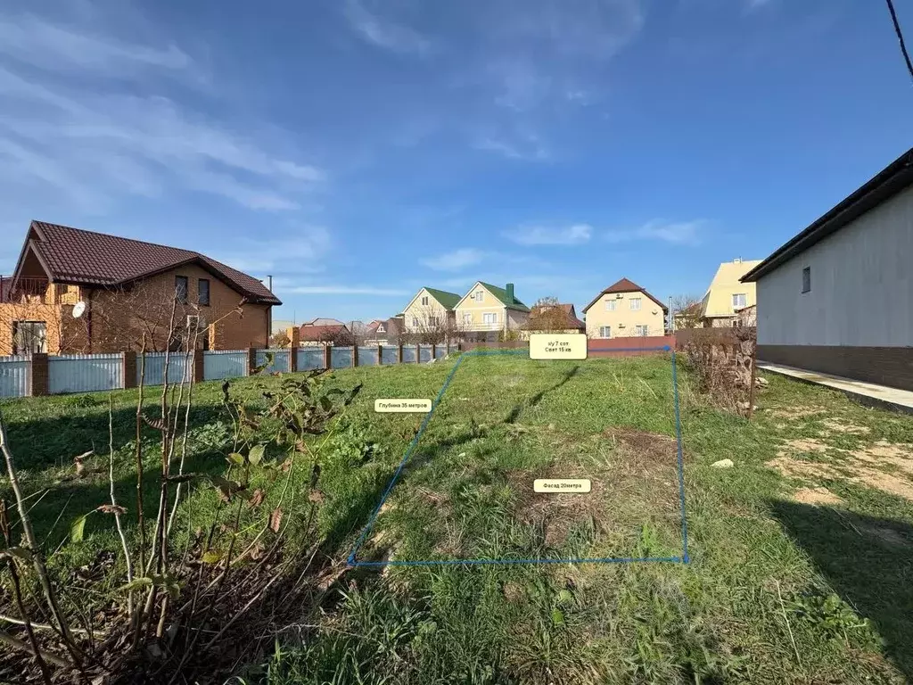 Участок в Краснодарский край, Анапа муниципальный округ, Анапская ... - Фото 1