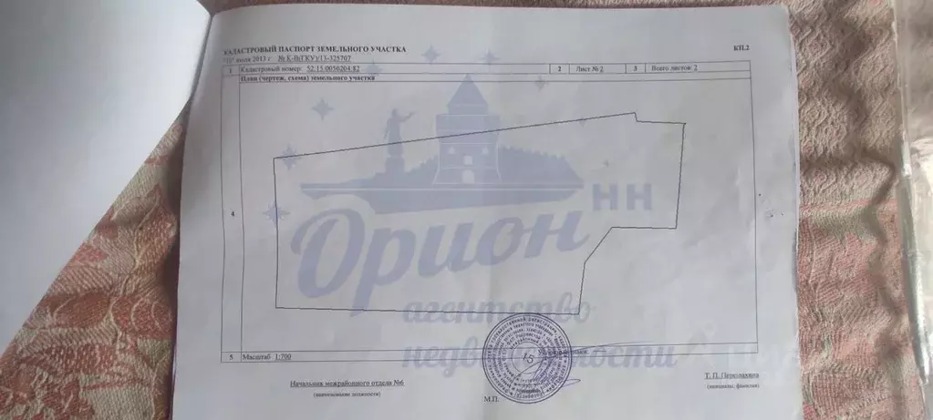 Участок в Нижегородская область, Городецкий муниципальный округ, д. ... - Фото 1