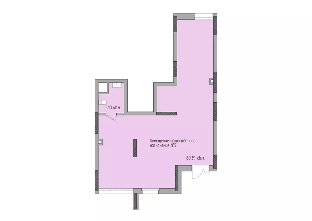 Помещение свободного назначения в Татарстан, Казань ул. Мансура ... - Фото 1