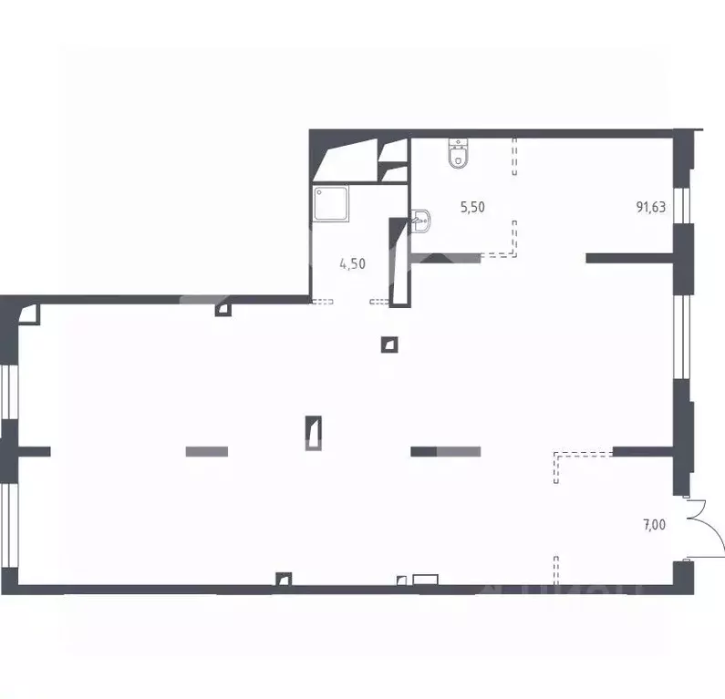 Помещение свободного назначения в Московская область, Химки городской ... - Фото 2