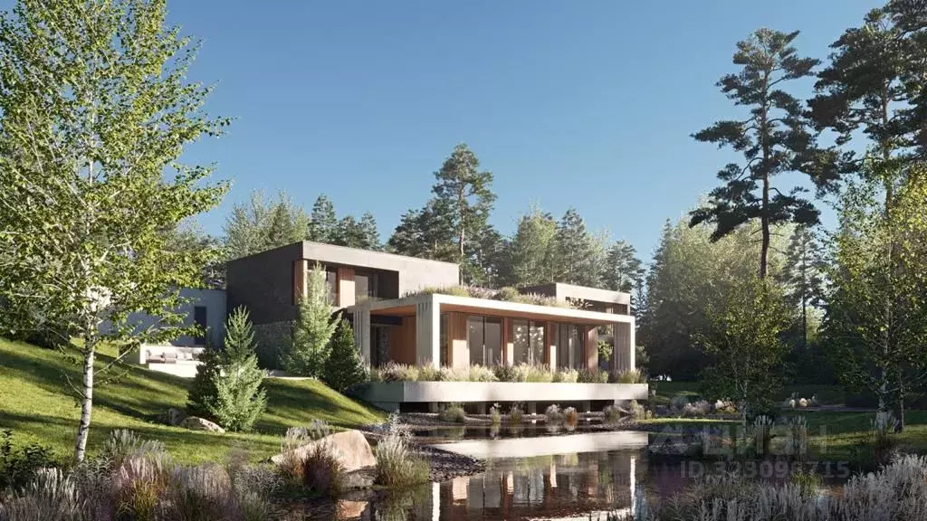 Коттедж в Ленинградская область, Выборгский район, Первомайское с/пос, ... - Фото 1