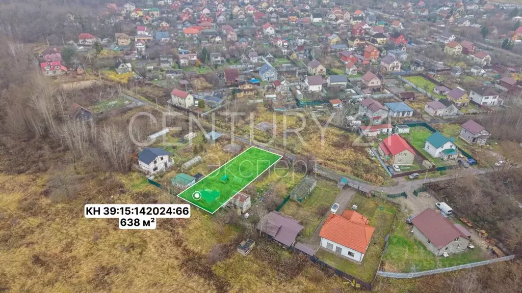 Участок в Калининградская область, Калининград Медик СНТ, проезд 10-й, ... - Фото 1