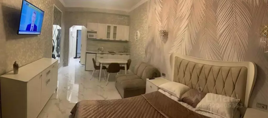 Студия Севастополь ул. Парковая, 7 (35.0 м) - Фото 1