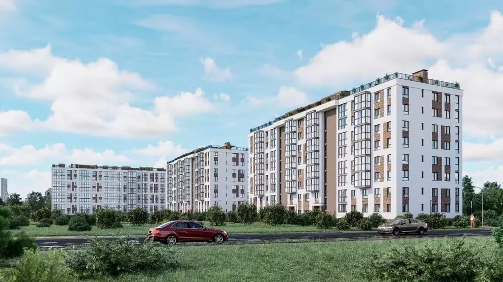 2-к кв. Калининградская область, Калининград ул. Генерала Толстикова ... - Фото 2