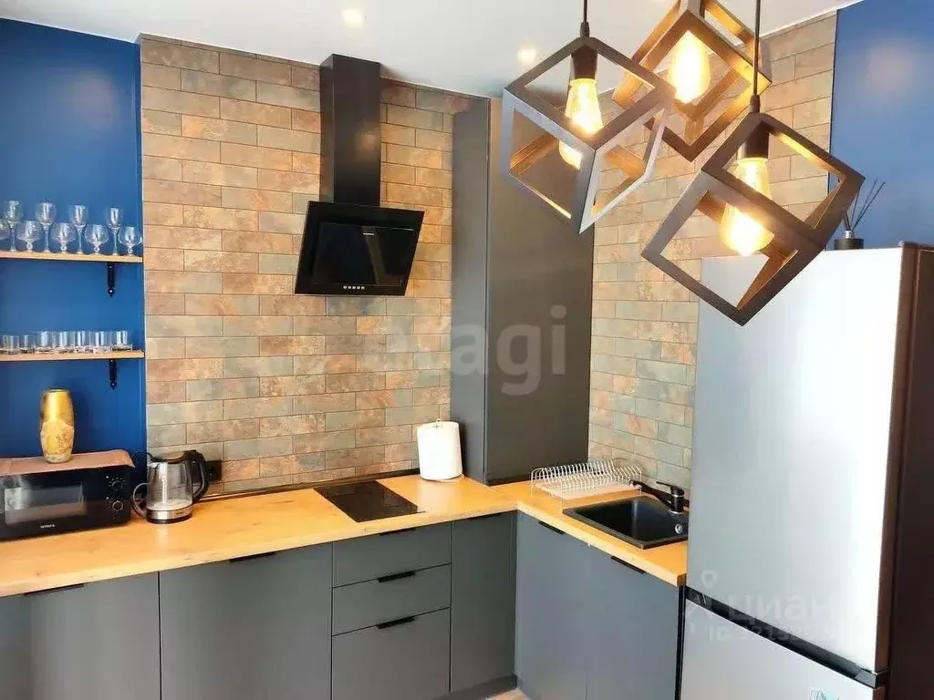 1-к кв. Калининградская область, Янтарный пгт ул. Обогатительная, 12 ... - Фото 1