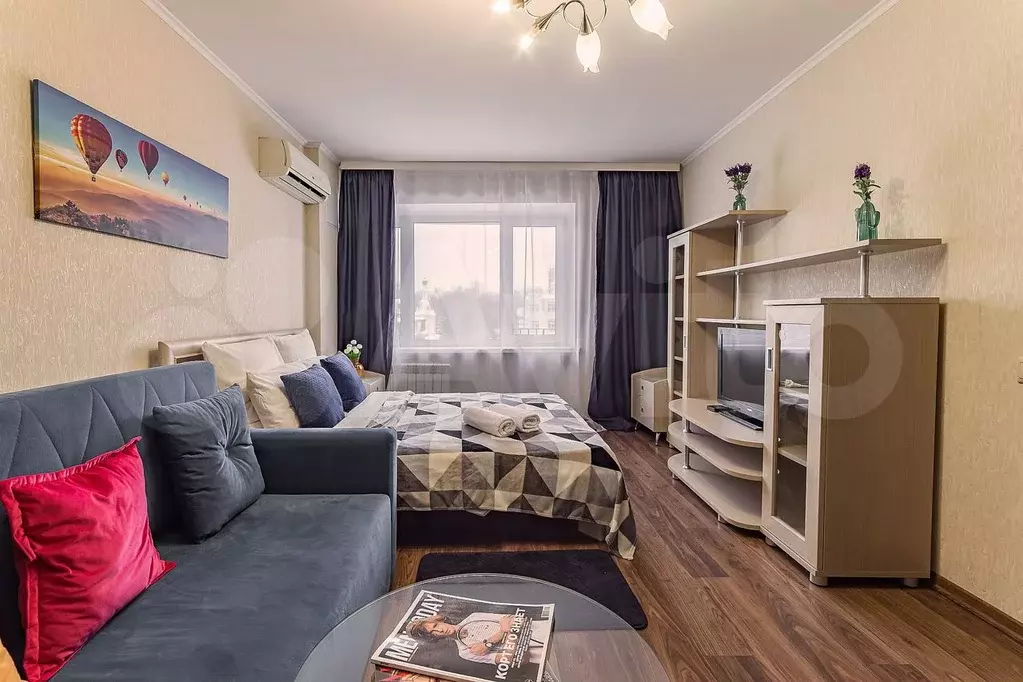 Квартира-студия, 34 м, 6/9 эт. - Фото 0