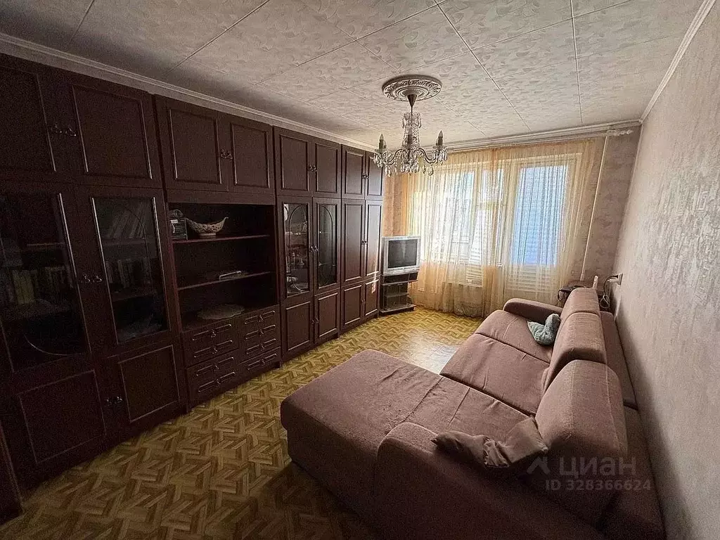 1-к кв. Московская область, Домодедово Авиационный мкр, просп. ... - Фото 1